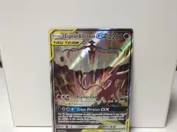 Pokemon Espeon&Deoxys GX Tag Team SM240 Promo Holo Card HP260 English - Image 2