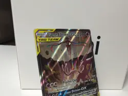 Pokemon Espeon&Deoxys GX Tag Team SM240 Promo Holo Card HP260 English - Image 4