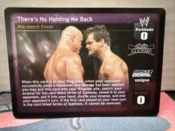 2x WWE Raw Deal Chris Benoit Holographic Cards Rare WWF - Image 2