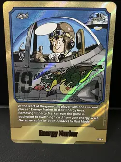 Dragon Ball Super Card Game Energy Marker E-54 Holo English Card - Image 1