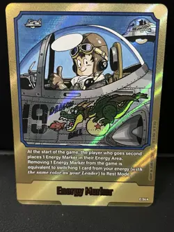 Dragon Ball Super Card Game Energy Marker E-54 Holo English Card - Image 3