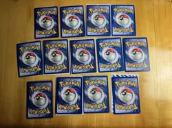 1st Edition + Regular Jungle 1999 Pokemon Card Lot 13 Cards Vintage WOTC - Image 3