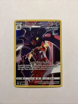 Malamar AR 2023 Pokemon Silver Tempest Card TCG English TG06/TG30 Holo Art Rare - Image 1