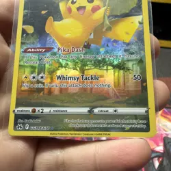 Pikachu GG30/GG70 Crown Zenith: Galarian Gallery Holo Card NM - Image 3
