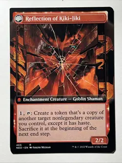 WOTC Kamigawa Neon Dynasty Fable of the Mirror-Breaker (Extended Art) (R) LP - Image 2