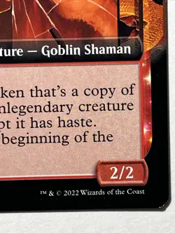 WOTC Kamigawa Neon Dynasty Fable of the Mirror-Breaker (Extended Art) (R) LP - Image 3