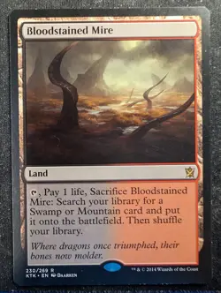Bloodstained Mire - Khans of Tarkir (MTG) - Image 1