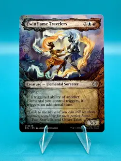 MTG WOTC 2026 Twinflame Travelers ECL 0345 Magic Lorwyn Eclipsed Borderless NM - Image 1