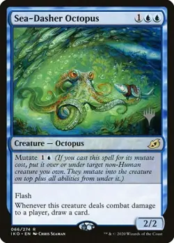 Magic The Gathering MTG SEA-DASHER OCTOPUS Ikoria: Lair of Behemoths Promos NM - Image 1
