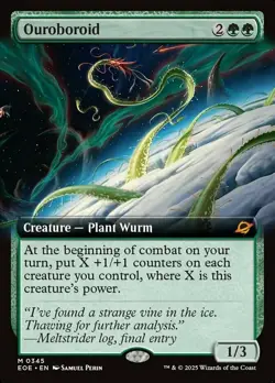MTG Ouroboroid - Extended Art, NM-Mint, English Edge of Eternities - Image 1