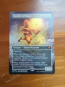 Cavalier of Dawn (Borderless) Special Guests Regular - Image 1