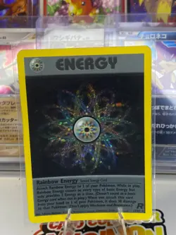 Rainbow Energy Holo Pokemon Team Rocket 17/82 MP/HP English - Image 1