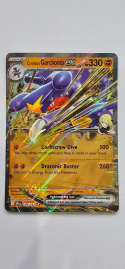 Cynthia's Garchomp ex 104/182 - Destined Rivals - Pokemon TCG - Double Rare - Image 1