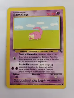 CARTE POKEMON - RAMOLOSS 55/62 - FOSSILE WIZARD (FR) - Image 1