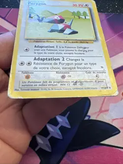Carte Pokemon Francais Wizard Set De Base Porygon 39/102 Edition 2 Unlimited - Image 5