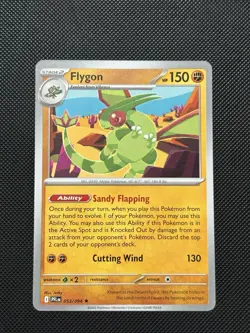 Pokemon Phantasmal Flames - Flygon - 053/094 - NON Holo Rare - M/NM - Image 2