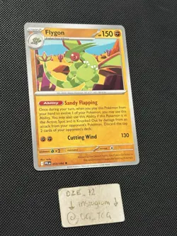 Pokemon Phantasmal Flames - Flygon - 053/094 - NON Holo Rare - M/NM - Image 3