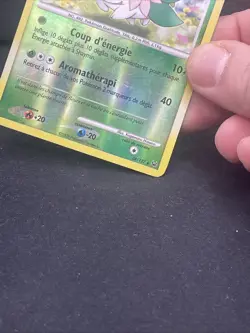 Shaymin 38/127 Holo reverse holo Platine carte Pokemon FR - Image 2