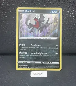 Carte Pokemon DARKRAI 120/196 Holo Epee et Bouclier 11 EB11 FR NEUF - Image 1