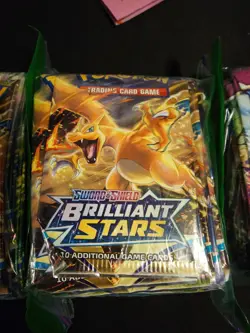 571 x Empty Pokemon Packs Fusion Strike, Evolving Skies, Brilliant Stars - Image 3