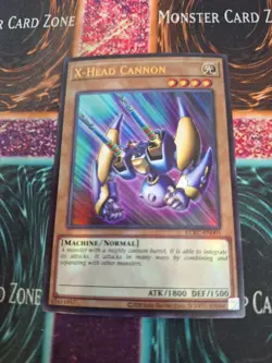 Yugioh X-Head Cannon LCKC-EN005 Ultra Rare Unlimited Near Mint - Image 1