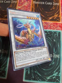 Yu-Gi-Oh! Coral Dragon TDIL-EN051 Secret Rare 1st Edition Near Mint - Image 2