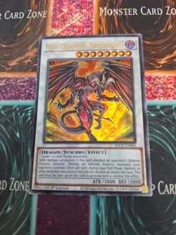 Yugioh Red Dragon Archfiend SDCK-EN045 Ultra Rare 1st Edition Near Mint - Image 1