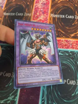 Yugioh Evil Hero Wild Cyclone Red LDS3-EN030 Ultra Rare 1st Edition Near Mint - Image 2