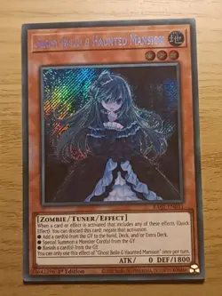 Yu-Gi-Oh! RA01-EN011 | Ghost Belle & Haunted Mansion | Secret Rare | 1st Ed | NM - Image 1