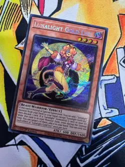 Lunalight Gold Leo - DUAD-EN005 - 1st Edition - NM - Secret Rare - Yugioh - Image 1