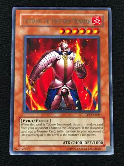 Yugioh Thestalos The Firestorm Monarch TP8-EN009 Rare (NM) - Image 1