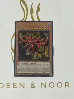 Yugioh Slifer the Sky Dragon EGS1-EN001 Ultra Rare 1st Ed NM - Image 1