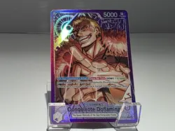 Donquixote Doflamingo OP14-060 Alt Art Leader L OP14 Near Mint - Image 1