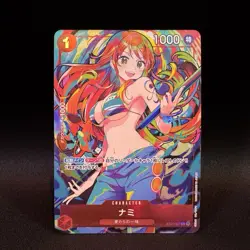 Nami ST01-007 C Parallel Alt Art THE BEST Promo ONE PIECE Card Game Japanese NM - Image 1