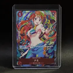 Nami ST01-007 C Parallel Alt Art THE BEST Promo ONE PIECE Card Game Japanese NM - Image 2
