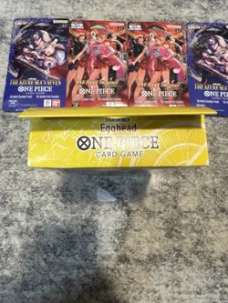 4x ONE PIECE Heroines EB-03 & OP-14 Sleeved Booster pack English + Egghead ST29 - Image 4