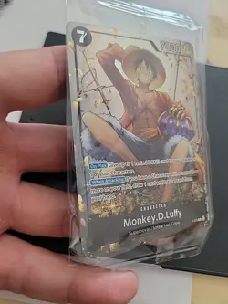 New One Piece Monkey D. Luffy P-075 English Promo Tin Set Vol 2 W/ Empty Tin - Image 3