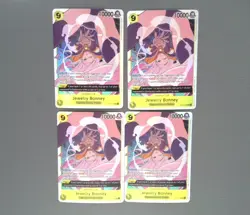 Jewelry Bonney SR OP13-108 Playset ×4 One Piece TCG Carrying On His Will English - Image 1