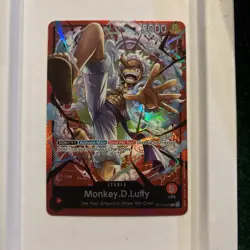 • Monkey.D.Luffy • ST21-001 Leader EX: Gear 5 One Piece TCG English C - Image 1