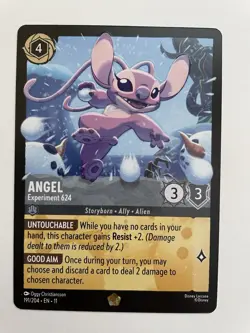Disney Lorcana TCG Angel - Experiment 624 191/204 Winterspell - Image 1