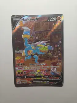 Pokemon Machamp V Full Art 172/189 Astral Radiance Holo Ultra Rare Card - Image 1
