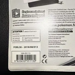 Pokemon Soleil et Lune Duo de Choc Booster Pack French 10 Cards 2019 - Image 3
