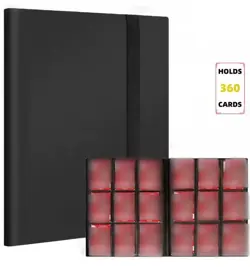 9-Pocket Trading Card Binder - Magic, Pokemon, Yugioh - Image 1