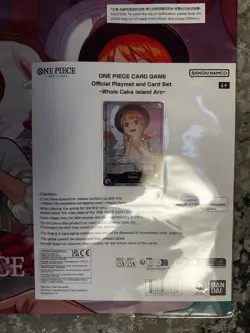 One Piece Official Playmat & Card Set Whole Cake Island Nami ENGLISH SEALED - Image 3
