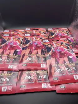 One Piece Card Game EB-03 Heroines Sleeved Booster Packs Lot of 10 Sealed - Image 1