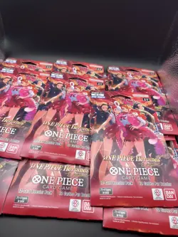 One Piece Card Game EB-03 Heroines Sleeved Booster Packs Lot of 10 Sealed - Image 3