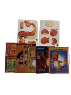 Pokemon Lot of Cards and Stickers All Charmeleon #5 Charmeleon Only Lot of 22 - Image 3