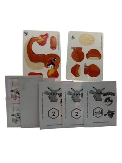 Pokemon Lot of Cards and Stickers All Charmeleon #5 Charmeleon Only Lot of 22 - Image 4