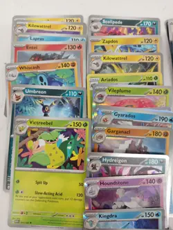 Huge Pokemon Trading Card 400+ Bundle Charmander Bulbasaur Plush Toys Binder - Image 4