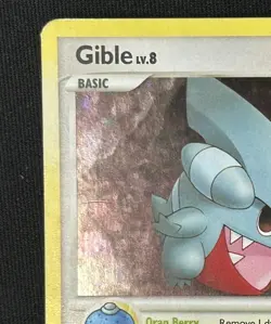 Gible 7/17 POP Series 6 Promo Pokemon Card Cosmos Holo Foil Rare LP - Image 2
